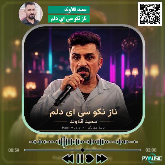 دانلود آهنگ ناز نکو سی ای دلم سعید قلاوند
